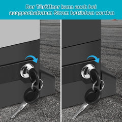 SWANEW Schiebetorantrieb Elektrischer 370W/550W, Smart WiFi Bluetooth-Steuerung Toröffner, Torantrieb