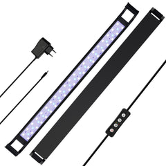 SWANEW LED Aquarium Beleuchtung, 16W/20W/25W, Aquariumbeleuchtung Weiß Blau, Aquarium Lampe mit Verstellbarer Halterung, für 90cm-120cm Süßwasser-Aquarien