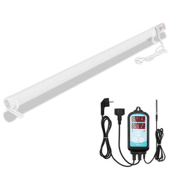 SWANEW Gewächshausheizung mit thermostat, Gewächshaus Heizung, Elektrische Heizung für Gewächshäuser, Frostwächter