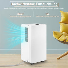 16L/Tag Luftentfeuchter Elektrisch