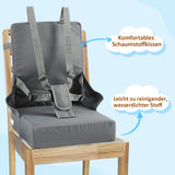 SWANEW Sitzerhöhung Stuhl Kind, Faltbar Stuhl Lifter, sitzkissen kinder mit Rückenlehne