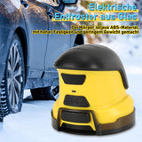 SWANEW Elektrischer Eiskratzer, Auto Elektrisch für Auto Schneeentfernungswerkzeug, Enteisungswerkzeug, 3000mAh