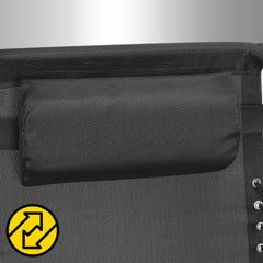 SWANEW Sonnenliege, Liegestuhl, klappbar Gartenstuhl, Relaxsessel Liege