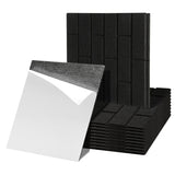 SWANEW Akustikplatten Selbstklebend, Hohe Dichte Akustikpaneele, Schallabsorber, Dünne Schallschutzplatten