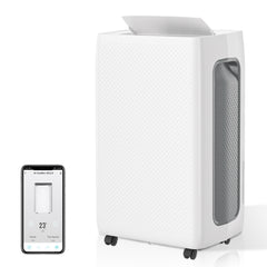 SWANEW Luftentfeuchter 26L/Tag, Entfeuchter Elektrisch, Wifi/APP-Steuerung, mit Wassertank