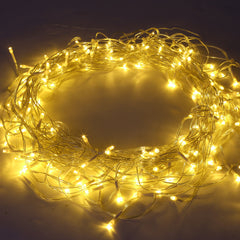 SWANEW LED Eisregen lichterkette, 5m/10m/15m LED Lichtervorhang, IP44 Außen weihnachtsbeleuchtung