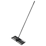 SWANEW Rasen rakel, Rasenschieber, Flächenebner,  Wiese Rechen, 75cmx25cm