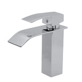 SWANEW Wasserhahn Hochdruck Waschtischmischer Messing Bad Armatur Mischbatterie Einhebelmischer Spültisch