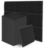 SWANEW Akustikschaumstoff, Akustikpaneele Selbstklebend, Schalldämmung, Hochdichte Schallabsorber, 30*30CM