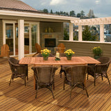 SWANEW DIY-Holzböden für den Garten Terrassendielen Balkon dekorative Bodenbeläge