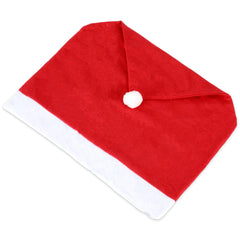 SWANEW 6/12er Set Weihnachten Stuhlhussen, Stuhlbezüge,  stuhlüberzug Stretch