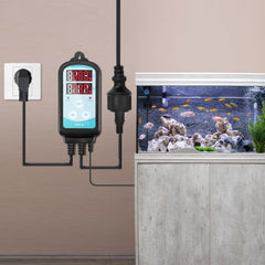 SWANEW Temperaturregler Infrarotheizungen Thermostat 230V 3000W Frostschutzthermostat Digitaler