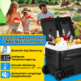 SWANEW Kompressor Kühlbox 50L mit App-Steuerung Elektrische Auto Kühlschrank Camping