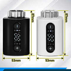 SWANEW Heizkörperthermostat, Thermostatisches Heizkörperventil, WiFi Smart Heizungsthermostat