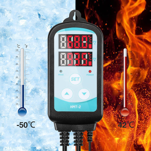SWANEW Temperaturregler Infrarotheizungen Thermostat 230V 3000W Frostschutzthermostat Digitaler