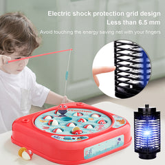 SWANEW Insektenvernichter Elektrisch, 3W UV LED Insektenfalle Mückenlampe 20m² inkl. Mückenlampe Fliegenfänger Fliegenfalle Insektenkiller