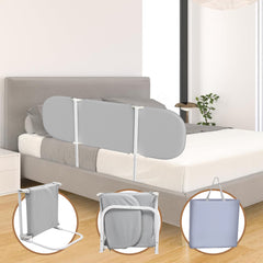 SWANEW Bettgitter Rausfallschutz Klappbar, 120/150/180cm, Höhenverstellbar, Bettschutzgitter, Tragbar Kinderbettgitter