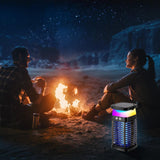 SWANEW Solar Insektenvernichter Licht UV-Licht Mückenlampe LED Elektrich RGB