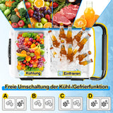 SWANEW Kompressor Kühlbox 50L mit App-Steuerung Elektrische Auto Kühlschrank Camping