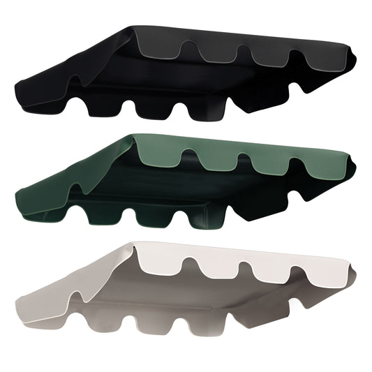 SWANEW Sonnendach, ersatzdach, Sonnenschutz, Hollywoodschaukel, Ersatz-Bezug 210x145cm