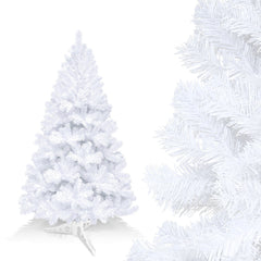 SWANEW Künstlicher Weihnachtsbaum, PVC Schwer Entflammbar, mit ständer, Weihnachtsdeko