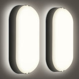 SWANEW 15W LED Außenleuchte Wandleuchte Außenwandleuchte 4000K Neutralweiß IP54 wasserdicht
