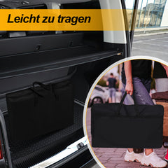 SWANEW Campingküche Küchenbox Zwei Desktops Windschutz Alu Spritzschutz Faltschrank