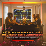 SWANEW 2-10M Neon LED Strip RGBIC Flex Schlauch Wasserfest, Diffus, Dimmbar, App-Steuerung