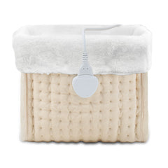 SWANEW Fußwärmer, Waschbarem, mit 10 Temperaturstufen, 45/90/120 Minuten Timer, Elektrische Fußheizung geeignet bis Schuhgröße 46