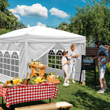 SWANEW Faltpavillon, UV-Schutz Pop Up Pavillon, Partyzelt, 3x3m, Wasserdicht