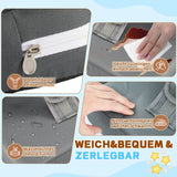 SWANEW Sitzerhöhung Stuhl Kind, Faltbar Stuhl Lifter, sitzkissen kinder mit Rückenlehne