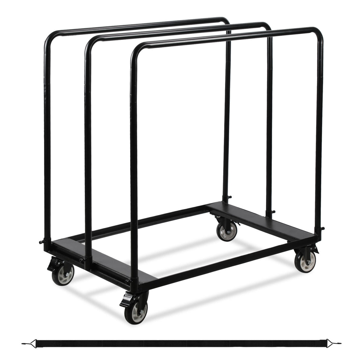 SWANEW Plattenwagen, Transportwagen, Tragkraft bis 680kg, für Gipskartonplatten, Holzplatten