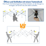 SWANEW Pavillon, 3x3m Faltpavillon, Pop Up Gazebo Pavillo, partyzelt UV-beständig
