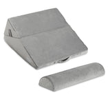 SWANEW Lesekissen Keilkissen Dreieck Rückenkissen Multifunktional Nackenrolle für Bett Sofa Büro