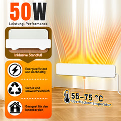 SWANEW Schimmel Heizung, 50W Infrarot Schimmelentferner, Schimmel Infrarotheizung, für Wand & Bad Infrarot Paneel