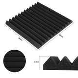 SWANEW Akustikschaumstoff, Akustikpaneele Selbstklebend, Schalldämmung, Hochdichte Schallabsorber, 30*30CM