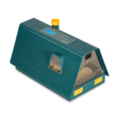 SWANEW 10 Eier Brutmaschine Vollautomatisch, Brutautomat Vollautomatisch Hühner mit Feuchtigkeitsüberwachung und Automatischer Eierrotation