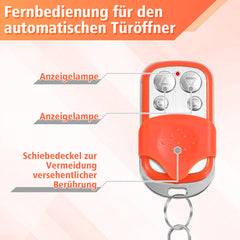 SWANEW Schiebetorantrieb Fernbedienung, Garagentoröffner Fernsteuerung, 50M, mit 4 Tastenfunktionen, Funksteuerung