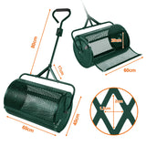 SWANEW Kompoststreuer, 75L Rasenstreuer, Gartenstreuer, Düngerstreuer