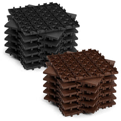 SWANEW PP Terrassenfliesen, Kunststoff-Pflastersteine, Kunststoffboden