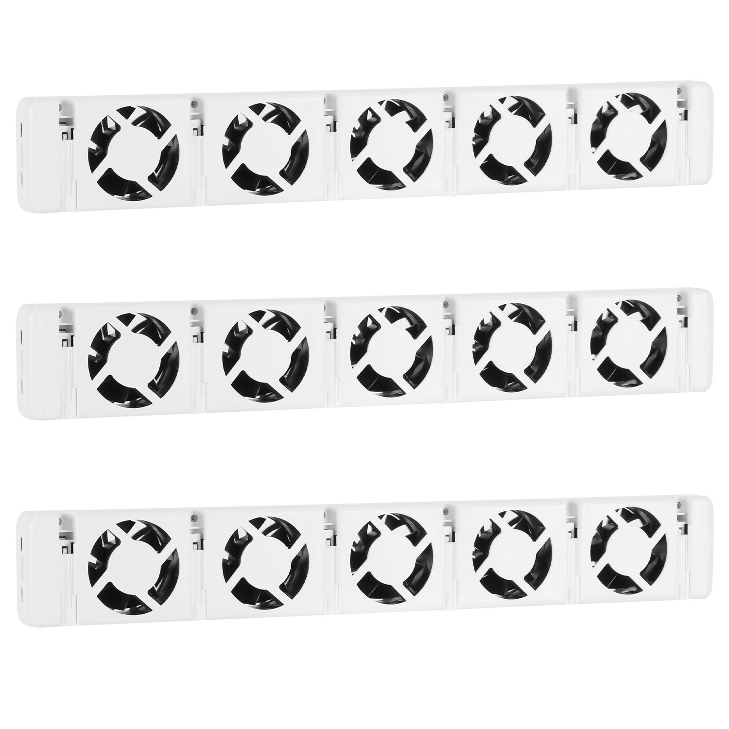 SWANEW Heizkörper Ventilator, Heizkörperverstärker, mit 5 Verbesserten Lüfte, Mono- /Duo- /Trio-Set