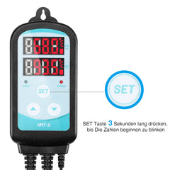 SWANEW Temperaturregler Infrarotheizungen Thermostat 230V 3000W Frostschutzthermostat Digitaler