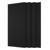 SWANEW Akustikpaneele selbstklebend, Akustikplatten, Hohe Dichte Wandakustik, 120x60cm