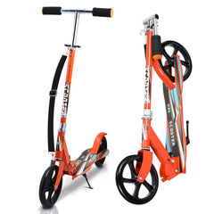 Kinderscooter Aluminium mit 205 mm Rädern & 3-fach höhenverstellbar