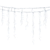 SWANEW LED Eisregen lichterkette, 5m/10m/15m LED Lichtervorhang, IP44 Außen weihnachtsbeleuchtung