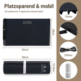 SWANEW Warmhalteplatte Elektrisch, 240W Faltbare Speisenwärmer, mit  Kindersicherung, 65x38 cm