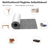SWANEW Filz Selbstklebend, Filzgleiter, Filzplatte, für Van Innenraum