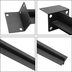 SWANEW Bodenhülse Einschlaghülse, Pfostenträger zum Einschlagen, Bodendübel