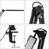 SWANEW LED Schreibtischlampe, 10W Klemmleuchte, Dimmbar Tischlampe