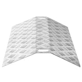 SWANEW Türschwellenrampe, Rollstuhlrampe, 60/80/100cm Alu Auffahrrampe, Schwellenbrücke